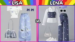 LISA or LENA: Choose Your Favorite Accessories, Outfits, Nailarts & more