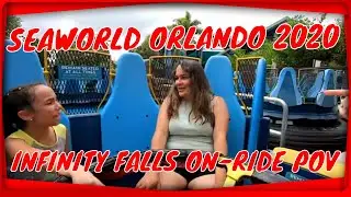 OUR TRIP TO ORLANDO 2020 INFINITY FALLS ON-RIDE POV AT SEAWORLD ORLANDO