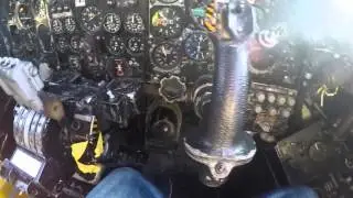Inside the cockpit of the Iconic Avro Vulcan V-Bomber.