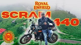 🔥 First Mountain Ride on My Scram 440! | Siliguri to Tingling | Mist, Mountains & Madness 🏍️🌫️