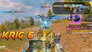 Mythic KRiG 6 Still Dominates in Season 11!🔥| Solo Vs Squad COD MOBILE BR GAMEPLAY