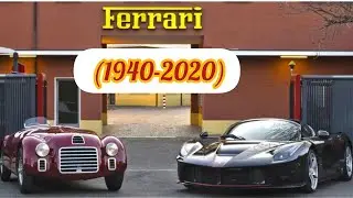 Ferrari Evolution (1940-2020) | Evolution OF Ferrari