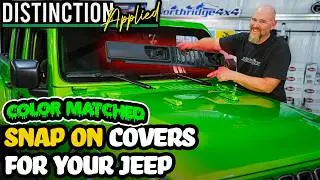 Distinction Applied's Color-Matched Jeep JL/JT Parts!