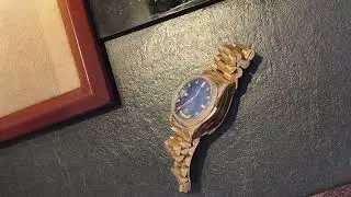 Ultra rare Rolex day date 36 with bark bracelet and ring and factory Diamonds. Full set. Enjoy