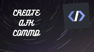 CREATE  AFK COMMAND