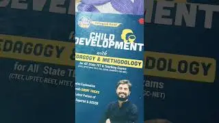 Child Development Book Review For CTET, UPTET, DSSSB etc. #ctet #uptet #bookreview #rohitvaidwansir