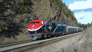 Amtrak Cardinal With Phase VII P42 [HD]