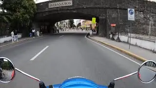 Road Time : Kymco Like125 Blue , SM Manila Parking to Intramuros , 03-May2025 13057
