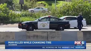 Man Killed While Changing Tire