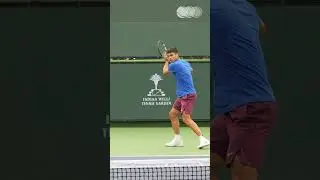 Carlos Alcaraz Fore hand Slow Motion [top spin]