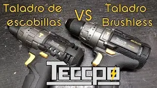 Diferencias entre un Taladro Brushless y un Taladro de Escobillas. TECCPO Cordless Drill