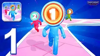 Layer Man 3D: Run & Collect - Gameplay Walkthrough Part 1 - Layer Man Speed Run (Android, iOS)