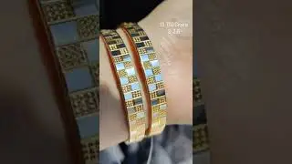 22ct Yellow Gold Bangles #bangles #goldjewellery #bridal #shorts #fashion #trend #blogger #trending