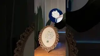Wedding Keepsake Custom Embroidered and Framed Bridal Bouquet 🪡🧵💐🖼️