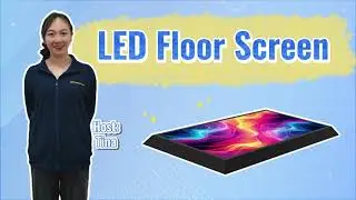 LED Floor Screen Introduction | Interactive, Load-Bearing Display for Creative Spaces
