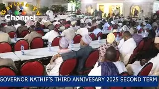 BREAKING! GOVERNOR NATHIF'S THIRD ANNIVERSARY IN OFFICE-SECOND TERM