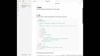 AI Chat as Markdown in Obsidian proof of concept