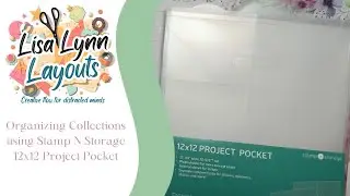 Join me as I organize collections using Project Pockets from Stamp n storage!