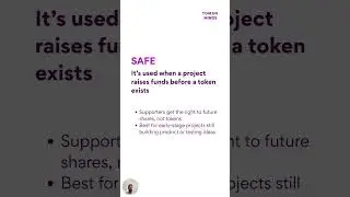 SAFE vs SAFT #cryptocurrency #cryptofunding #cryptofundraising #cryptoagreement