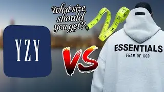 Yeezy GAP vs. Essentials FOG - HOODIE SIZING GUIDE