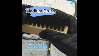 Fungsi HARD, MEDIUM, SOFT BRUSH.