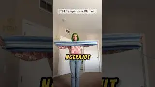 Butuh SETAHUN Buat Rajut Selimut Ini❗😲 #videoviral #videoshort #rajut