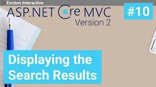 Displaying the Search Results #10 - Asp.Net Core 2