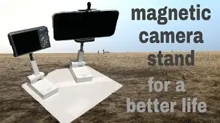 DIY || how to make cheapest magnetic camera stand