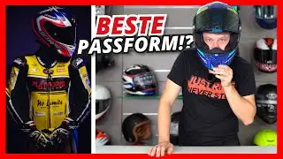 Motorrad RENNHELM mit AUFBLASBAREN WAGENPOLSTERN - beste Passform!? | Scorpion EXO-R1 Evo Air