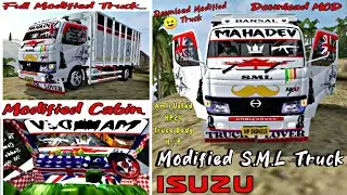 Modified SML Truck Mod For Bussid Download Sml Truck Livery New Sml Truck Mod BERPW HINO DUTRO Truck