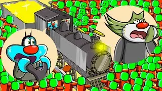 I Built The SAFEST Train With SUBSCRIBER in Dead Rails!- ft.Oggy