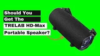 TREBLAB HD Max Portable Speaker Review &ndash; Ultra Loud 60W Bass & Waterproof Design!
