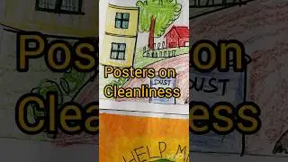 posters on cleanliness#trending #art #creative #diy #painting #drawing