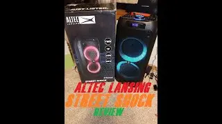 Altec Lansing- ☠️ Street Shock (AL500) Bluetooth Speaker Review. A JBL Partybox 200/300 Killer?