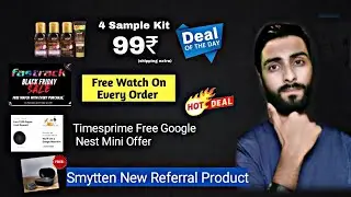 Ajio Hidden Trick LOOT Fastrack Free Watch On Order Above rs.2000 | Timesprime Free Google Nest Mini
