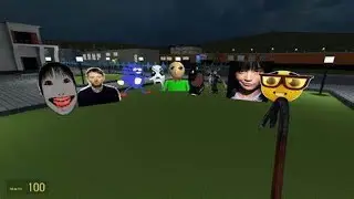 Running From Nextbots in the Local Mall Gets CRAZY GMOD