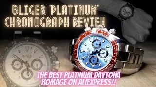 Bliger Chestnut Chronograph FULL Review (Rolex Daytona 
