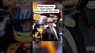 Oscar&rsquo;s reaction to team orders 💀 #F1 #Piastri #McLaren #F1Meme #Formula1 #f1radio