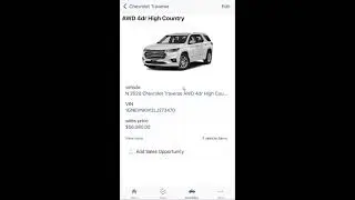 CRM by DealerSocket Mobile App Walk Through