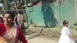 Rupkuwor Jyotiprasad Agarwala dewor mrityubarxikit sraddhanjali. Mayong. Minarva Academy. Procession