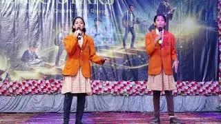 Anchoring by Nyara & Sanvi | Rising Stars | Shemford Futuristic School