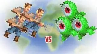 CAN 100 HUMANS BEAT A BIOMASS INVASION?| worldbox