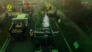Ten Trails Christmas Tree Install