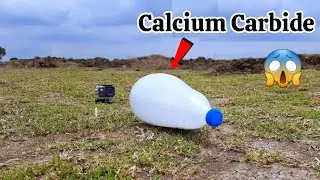 Science Experiment- Calcium Carbide vs Bottle | Science Behind The Explosion (Safe Demo)