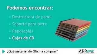 &iquest;Qu&eacute; Material de Oficina comprar?   l APPinformatica.com