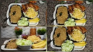 BARIS IO CHICKEN || qaado macan chicken baris || rice and chicken