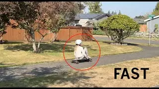 ★★★★★ Super fast electric skateboard: Sit and ride test - UDITER