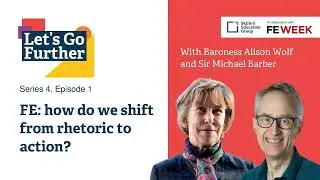 FE: how do we shift from rhetoric to action?