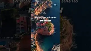 Best Coastal towns in Spain 🌊 #travel #beautiful #holiday #vacation #shorts #spaintravel