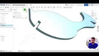 Interlocking design  - OnShape Laser cutting